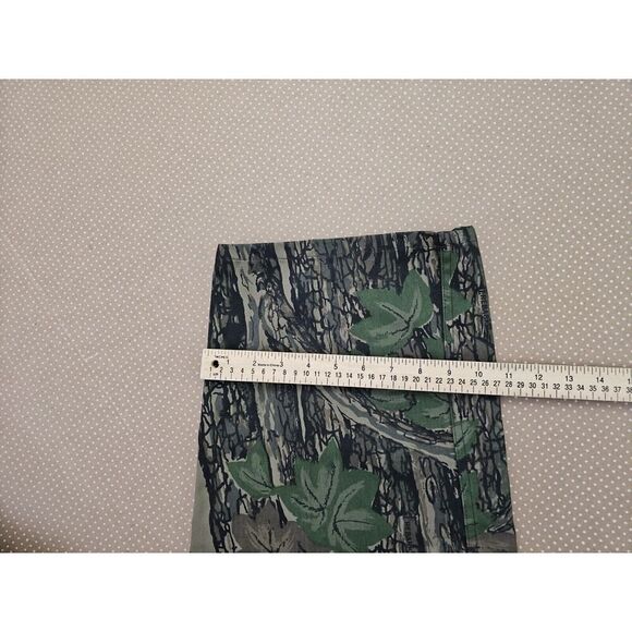 Winchester Camo Pants Mens Size XL Green Rebark Camouflage Cargo Snap Pockets - Picture 3 of 14